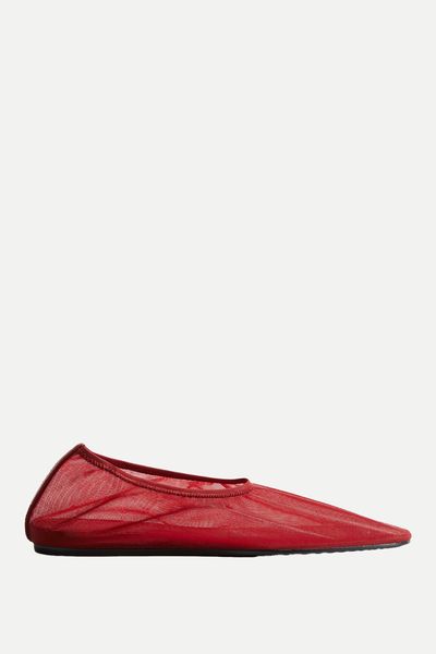 Mesh Ballet Pumps  from H&M 