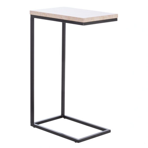 Pink Marble Effect C Table