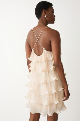 Strappy Ruffle Mini Dress from & Other Stories