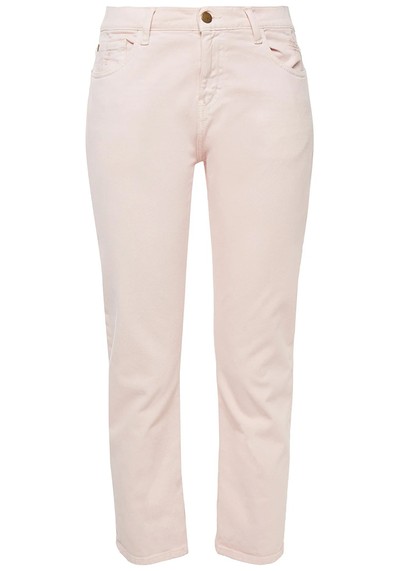 Cropped Mid-Rise Straight-Leg Jeans from BA&SH