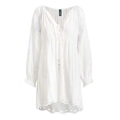 Eyelet Cotton Cover-Up