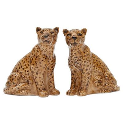 Leopard Salt & Pepper Shakers from Quail