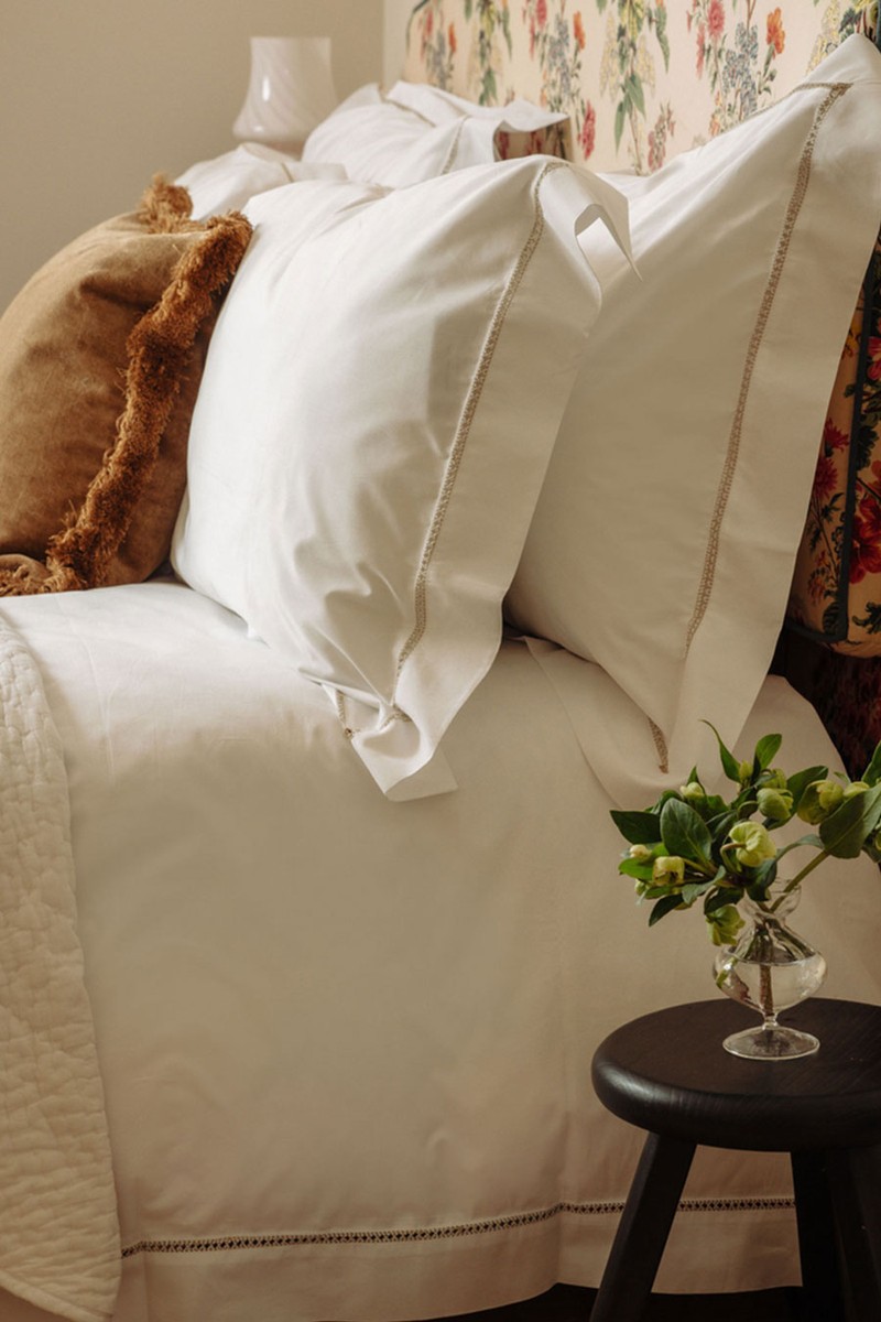 Georgiana Ladderstitch Bed Linen from Rebecca Udall
