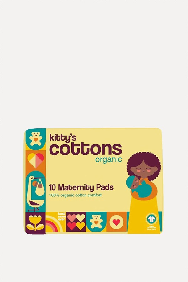 Organic Maternity Sanitary Pads With Wings from Kitty's Cotton