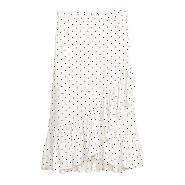 Calf Length Flounced Skirt from H&M
