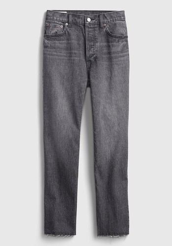 High Rise Cheeky Straight Jeans With Washwell™ from GAP