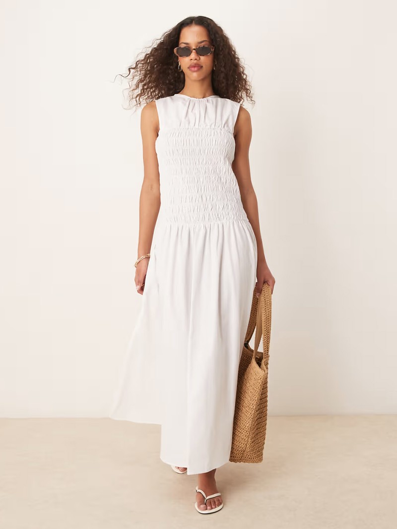 Shirred Waist Maxi Dress from ASOS DESIGN
