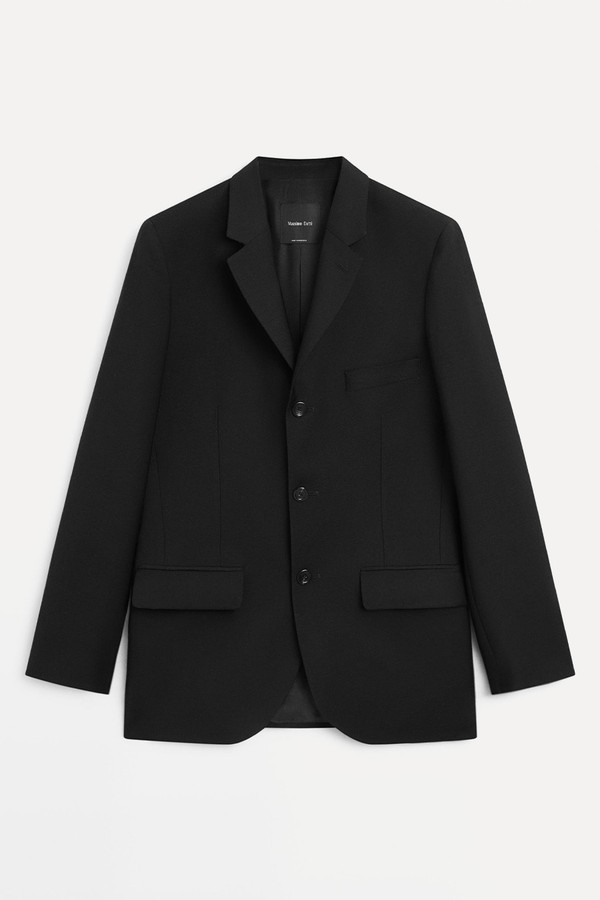 Three-Button Wool Blazer from Massimo Dutti