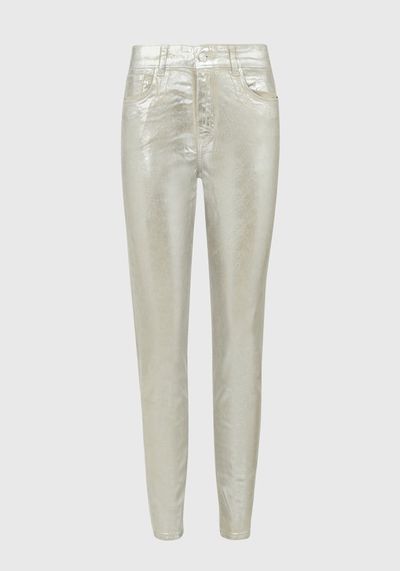 Miller Mid-Rise Foil Jeans