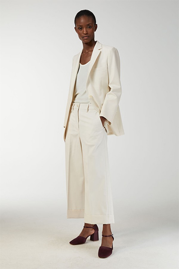 Cotton Wool Twill Trousers from Arket