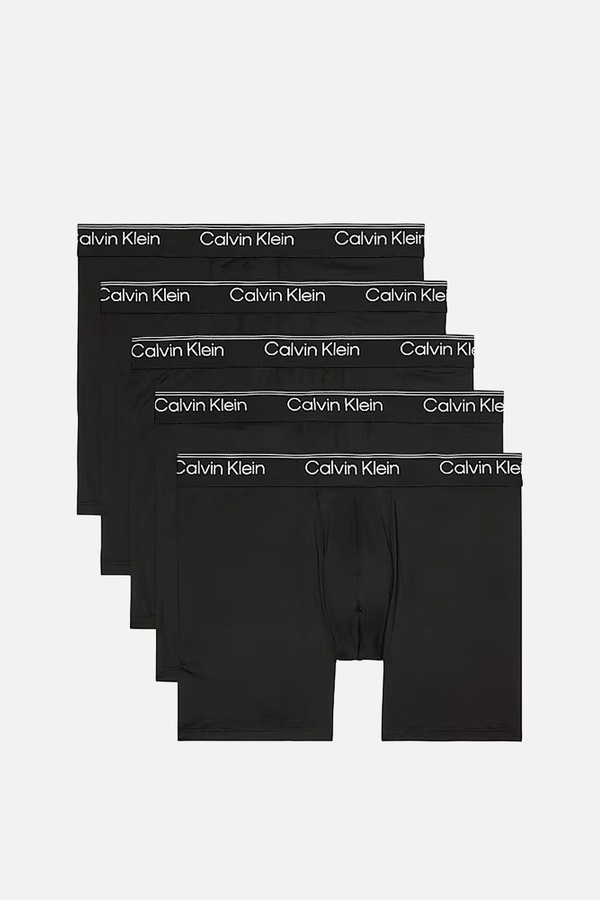 Micro Stretch 5 Pack Boxer Briefs from Calvin Klein