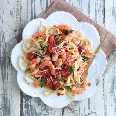 Seafood & Tomato Pasta