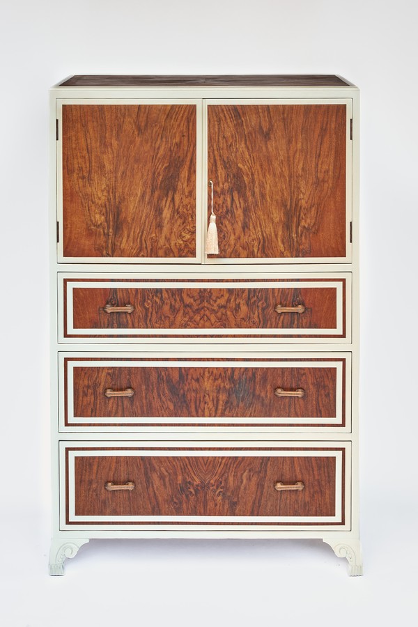 Linen Cupboard In Walnut from Belton & Butler