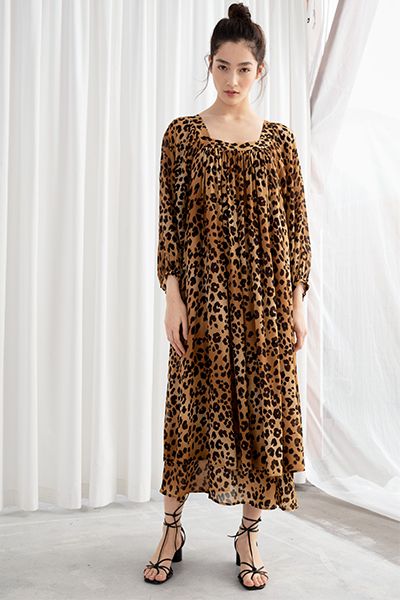 Leopard Kaftan Maxi Dress from & Other Stories 