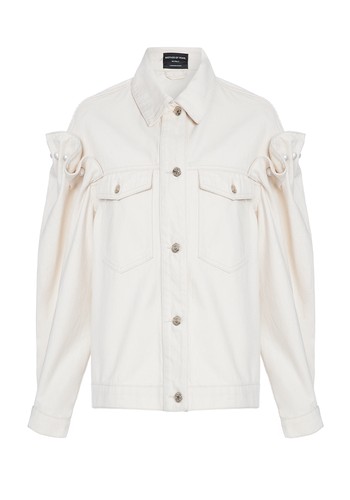 Brennon Ecru Jacket from Mother Of Pearl