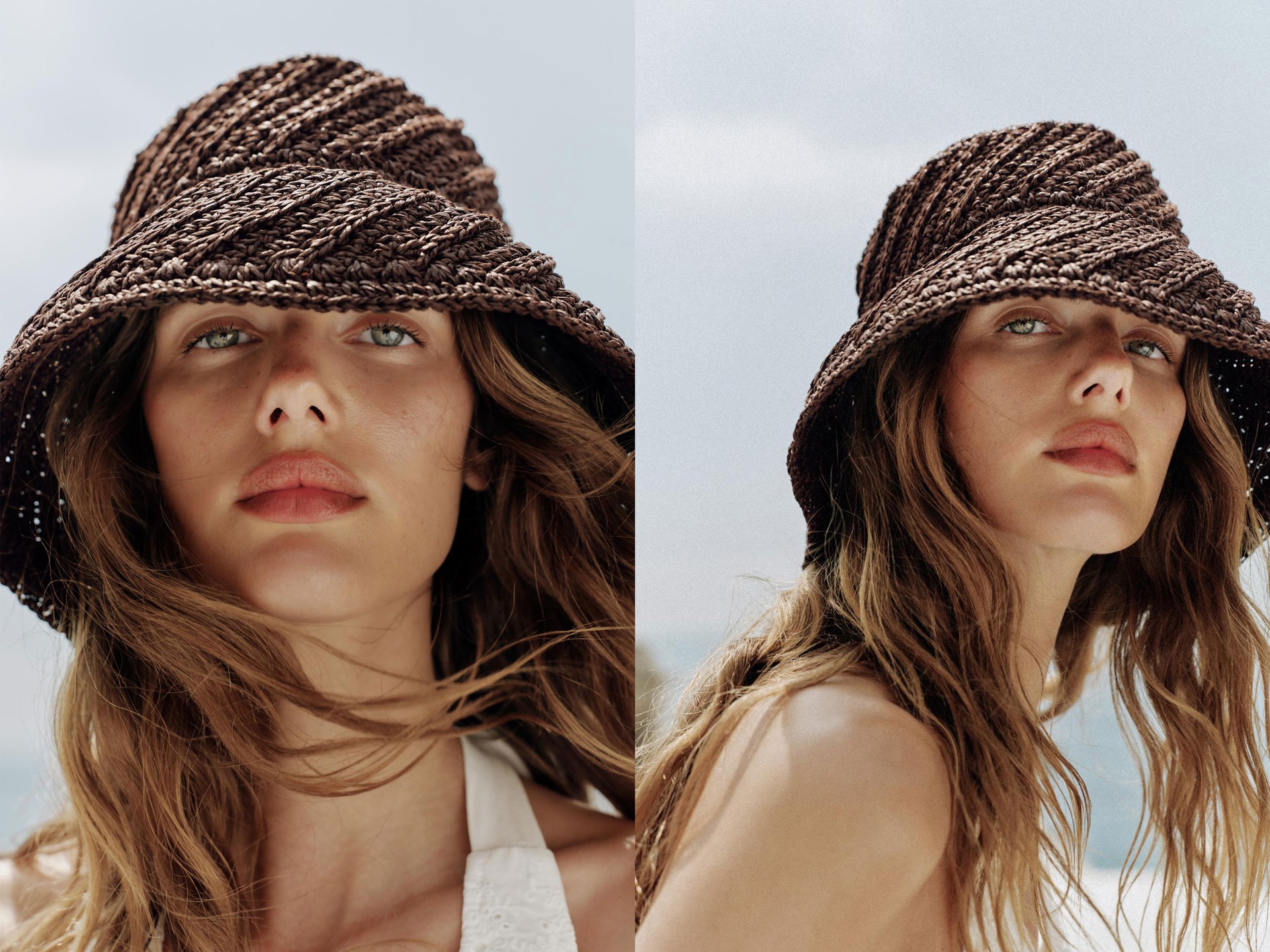 100% Paper Braided Hat