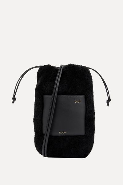 PL1 Shearling Micro Bag