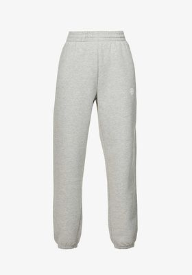 Evan Tapered High-Rise Cotton-Blend Jogging Bottoms from Anine Bing