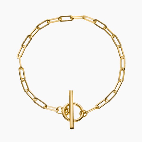 Love Link Bracelet Yellow Gold Vermeil from Otiumberg