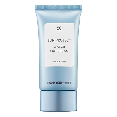 Sun Project Water Sun Cream SPF50 from Thank You Farmer