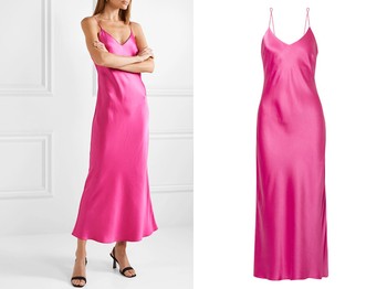 Rosemary Silk-Satin Midi Dress from Anine Bing