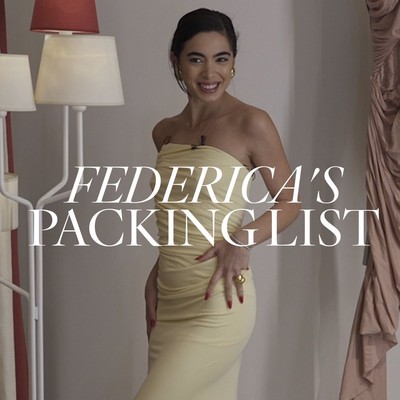 This week on the #SheerLuxeShow, @federicalabanca gives us all the glamour we need as we follow her 