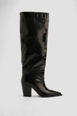 Western Knee High Boots from Na-Kd