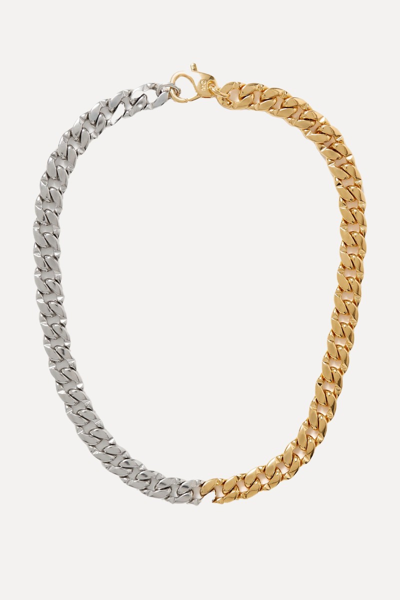 Libre Gold-Plated & Rhodium-Plated Necklace from MARTHA CALVO