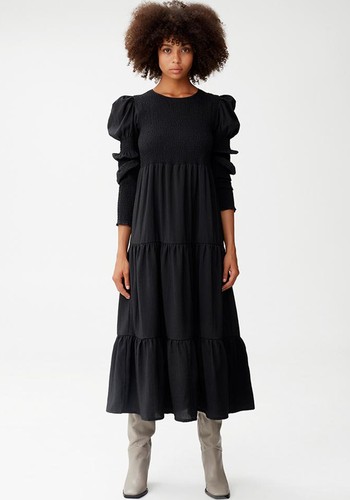 Smocked Midi Dress from Gestuz