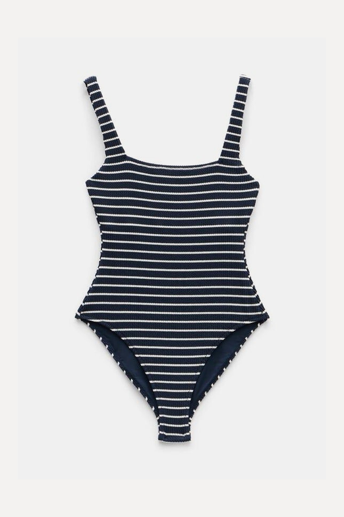 Lola Stripe Crinkle Scoop Swimsuit from Hush