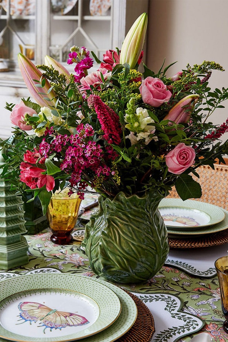 Cabbage Vintage Inspired Vase from Casa By JJ