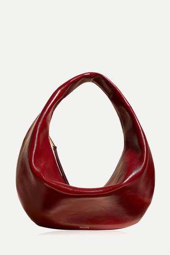 Olivia Medium Leather Hobo Bag from Khaite