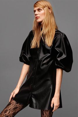 Faux Leather Dresses from Zara