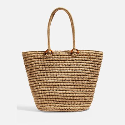 Franka Straw Ring Tote Bag