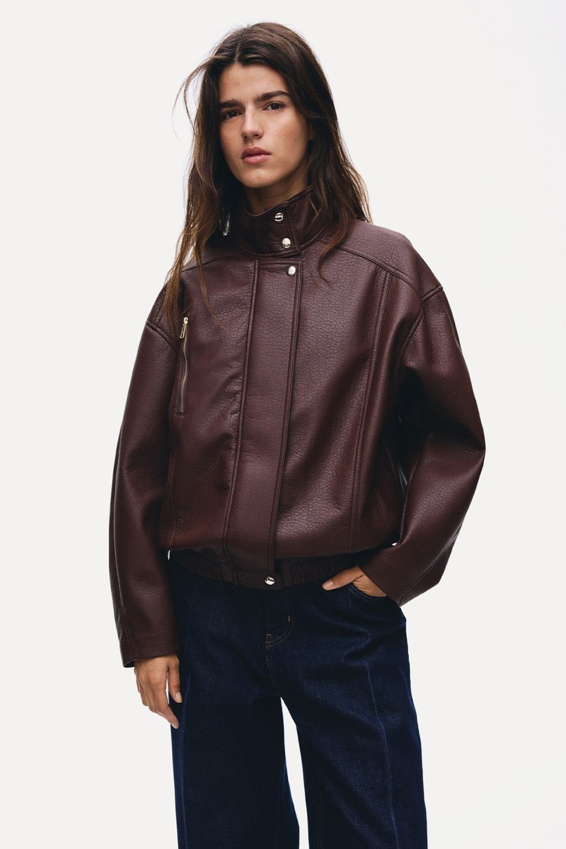 Oversized Coated Jacket from H&M