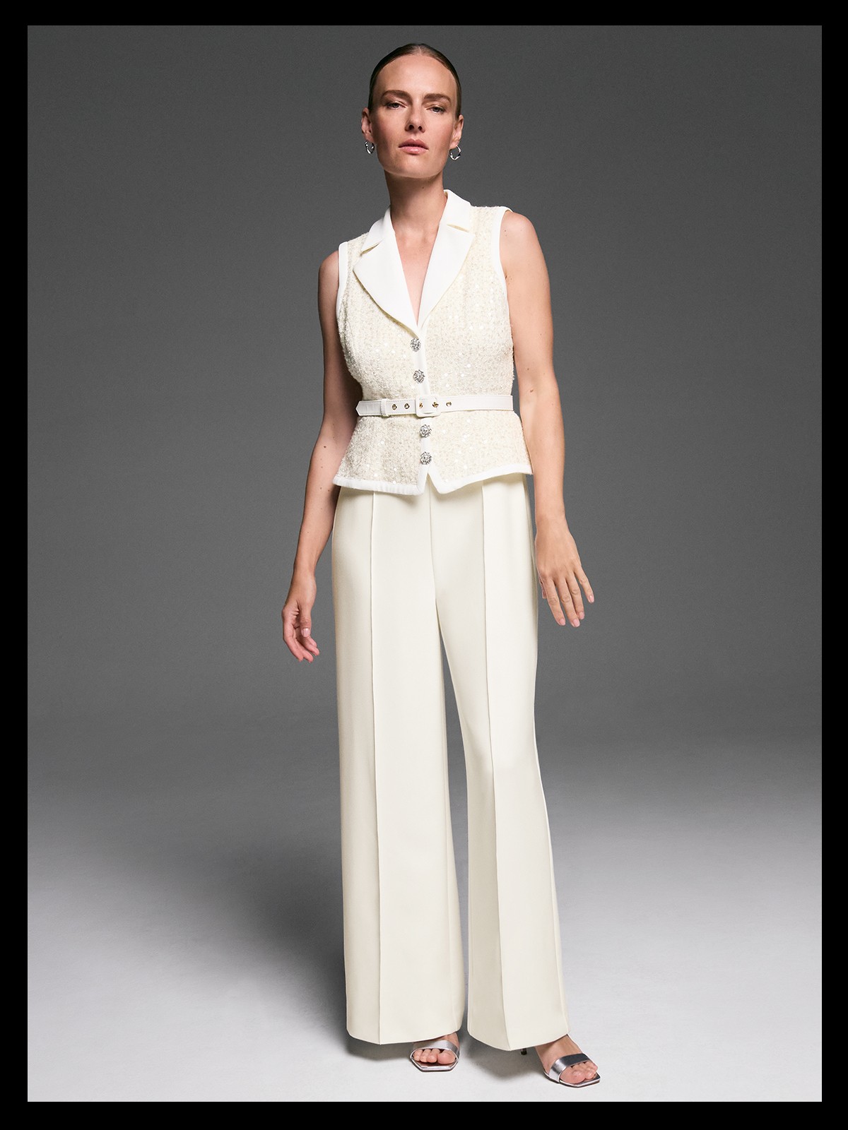 Ruby Sequin Tailored Jumpsuit