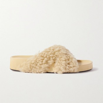 Urbino Shearling Slides from ATP Atelier