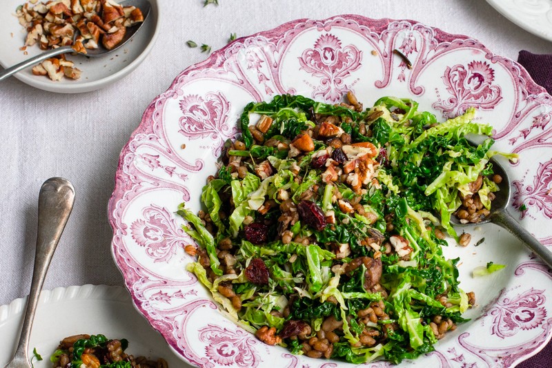 10-Minute Winter Chestnut Salad 