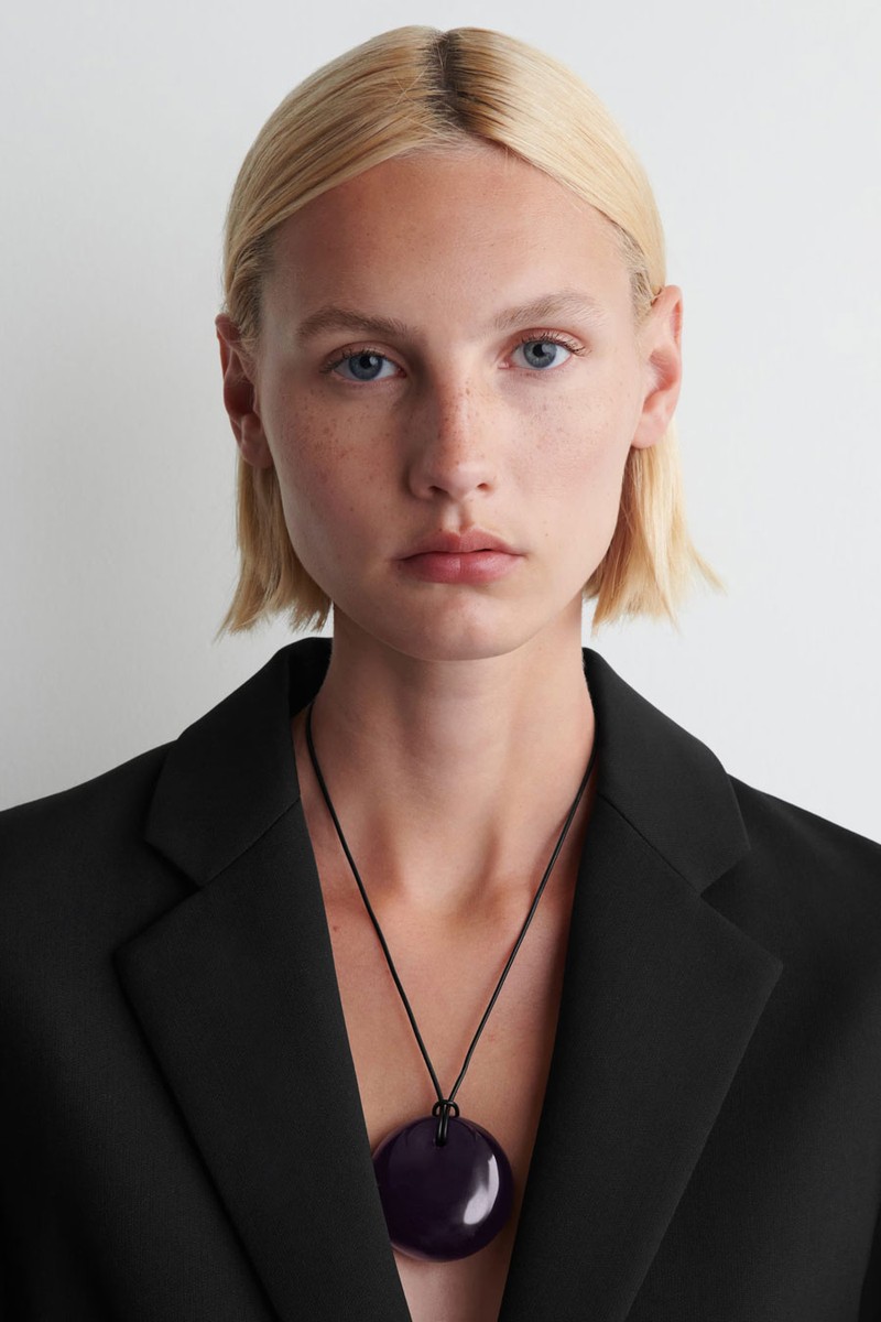 Glass Pendant Necklace from COS