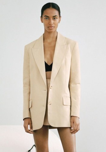 Oversize Rustic Blazer  from Zara