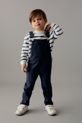 Denim Buttoned Dungarees from Mango
