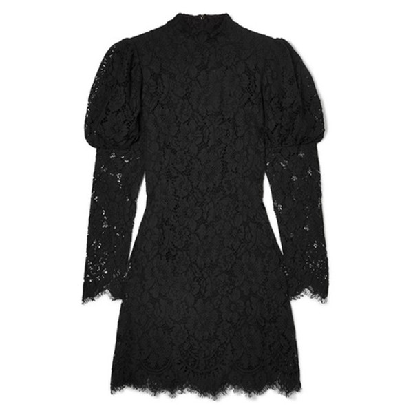 Lace Mini Dress from Ganni