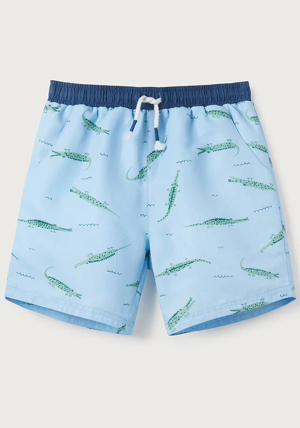 Crocodile Swim Shorts from The White Company