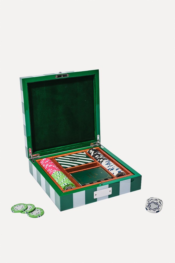 Lacquer Poker Set from Not Another Bill