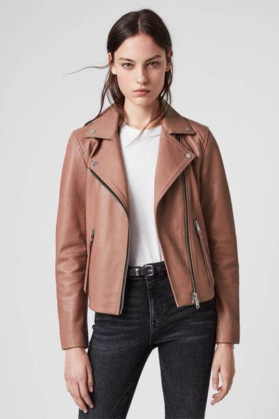 Dalby Leather Biker Jacket