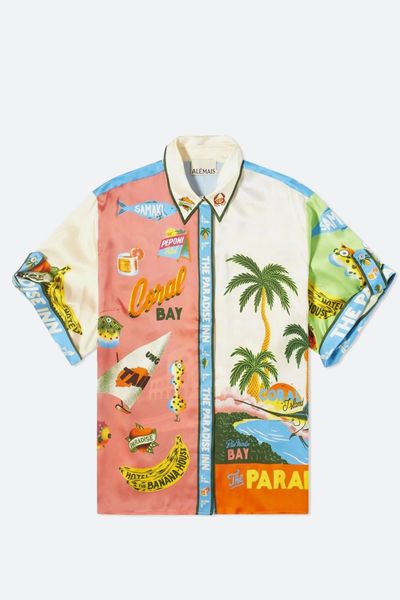 Paradiso Silk Shirt from Alémais 