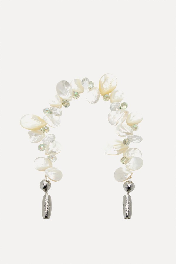 Mother-Of-Pearl Wristlet Phone Strap from Ossa