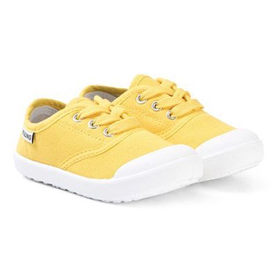 Happy Yellow Vienna Textile Trainers from Kuling