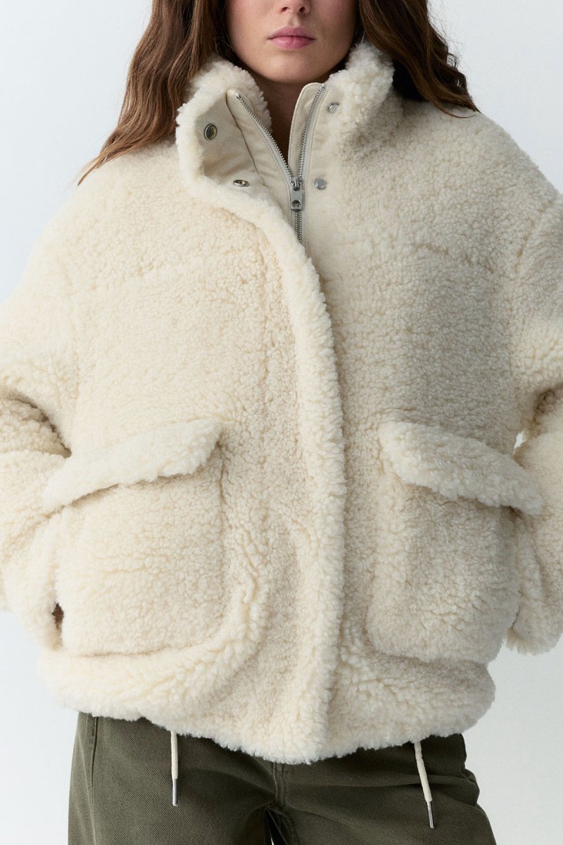 Borg Jacket from Per Una