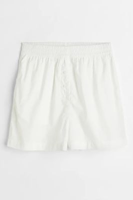 Cotton Poplin Shorts from H&M